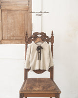 ［anggo］Latte ribbon tops
