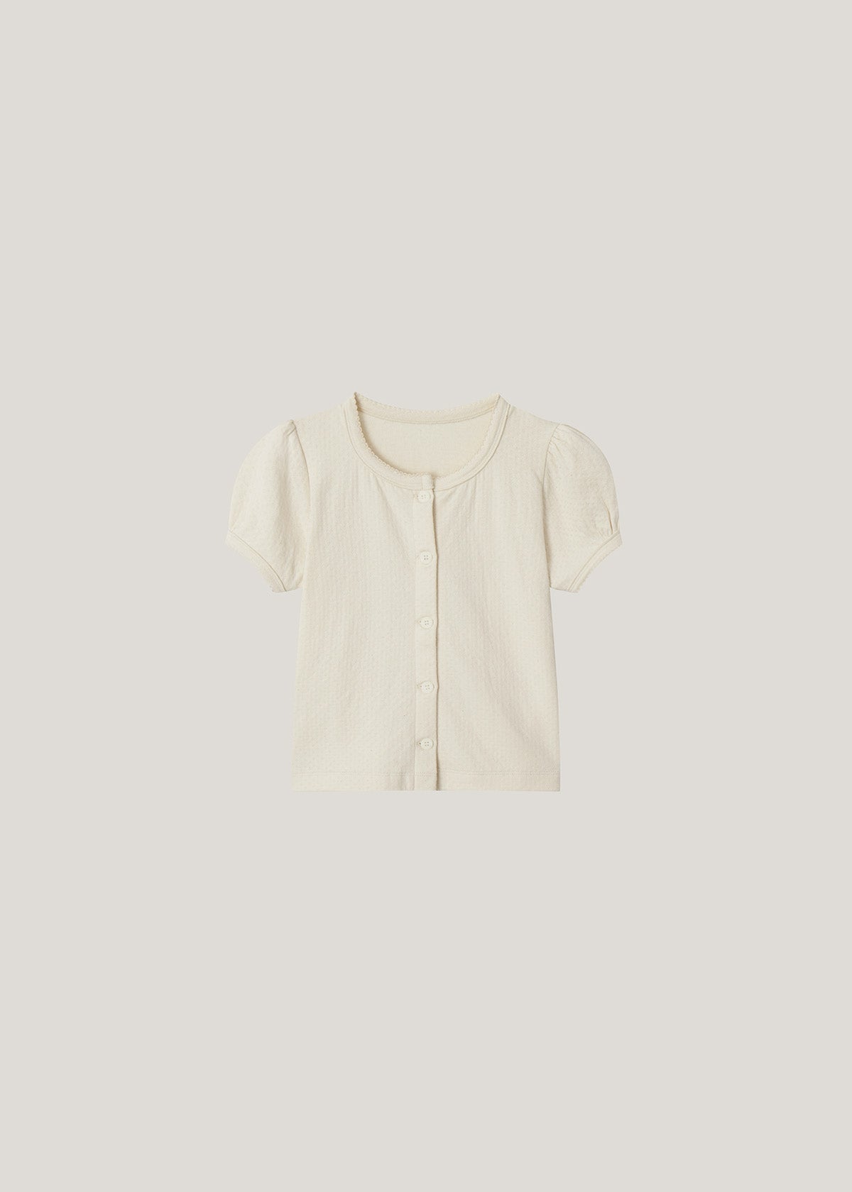 ［inné］Elodie cotton cardigan (ivroy)
