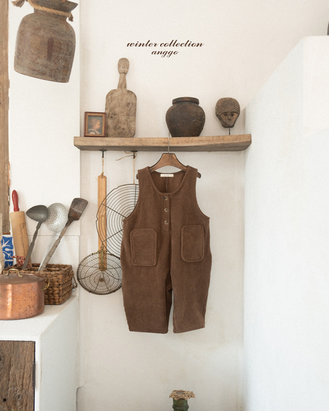［anggo］Pockey overalls