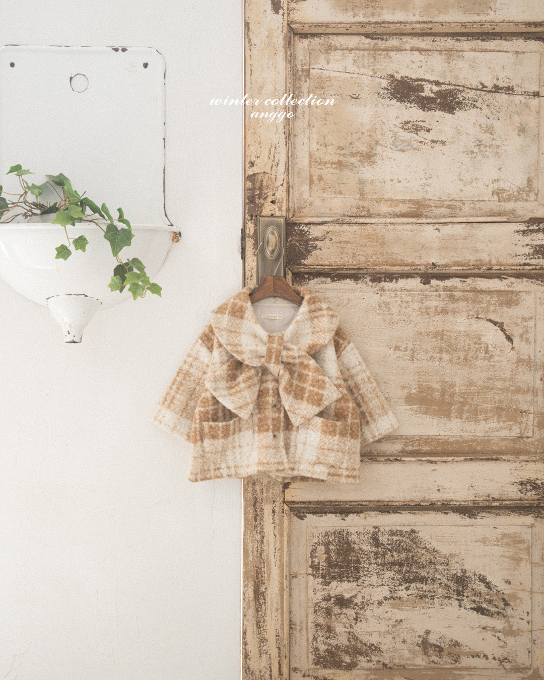 ［anggo］Financier check jacket
