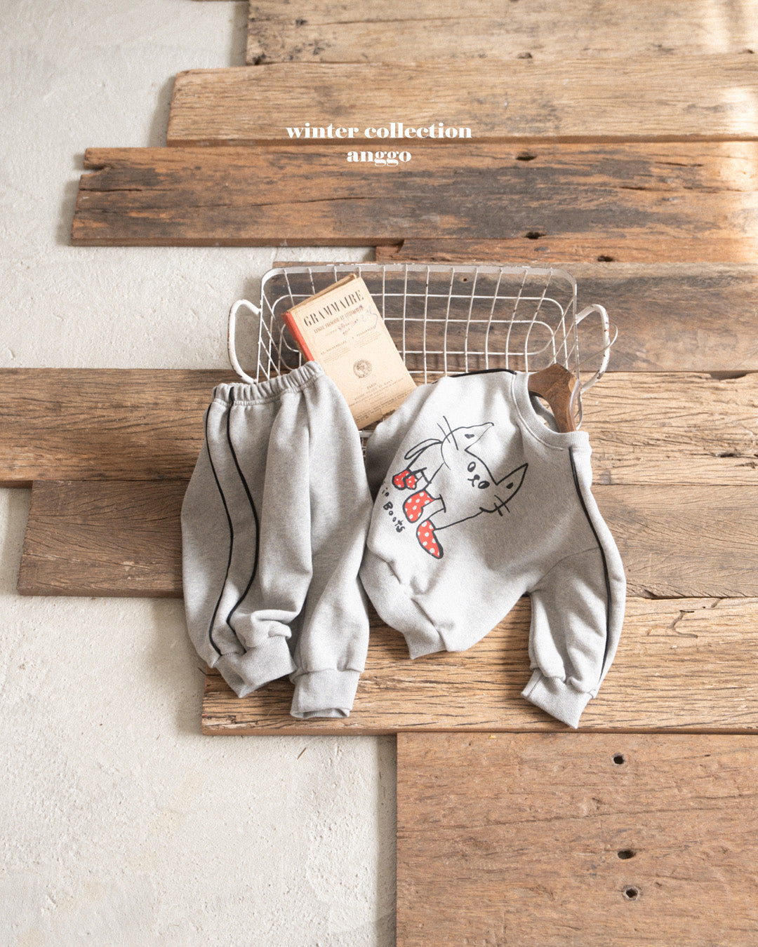 ［anggo］Line pants
