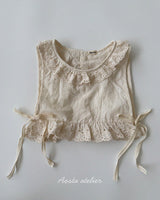 ［Aosta］Lace Olivia Vest