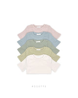 ［ROSETTE］Pastel span tee