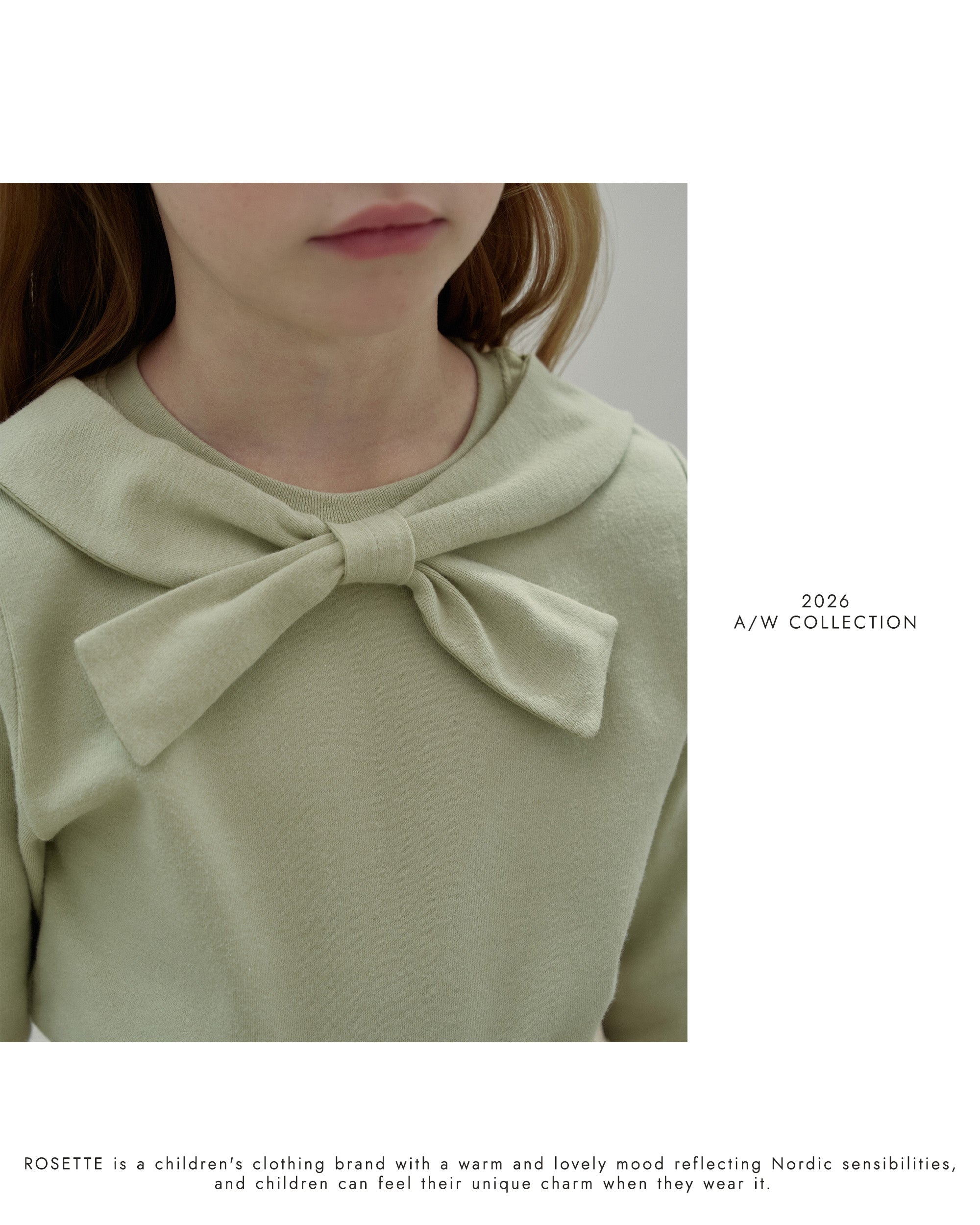 ［ROSETTE］Nana ribbon tee