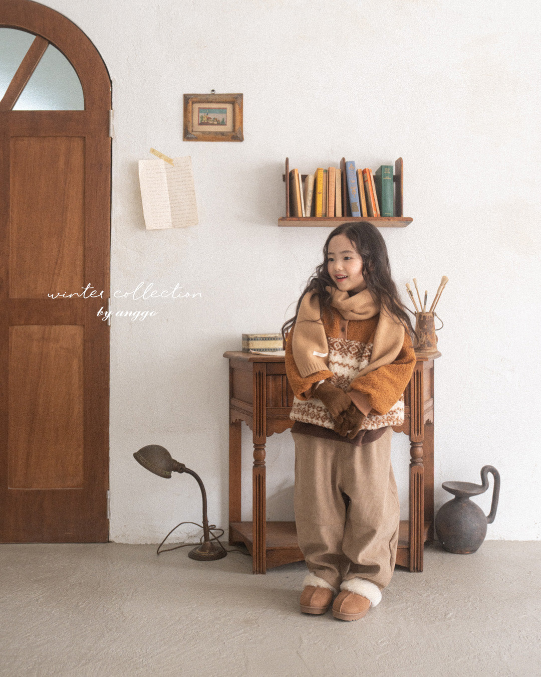 ［anggo］Anggo knit mitten