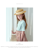 ［ROSETTE］Pastel span tee