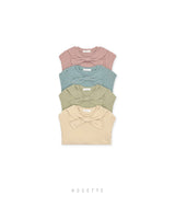 ［ROSETTE］Nana ribbon tee