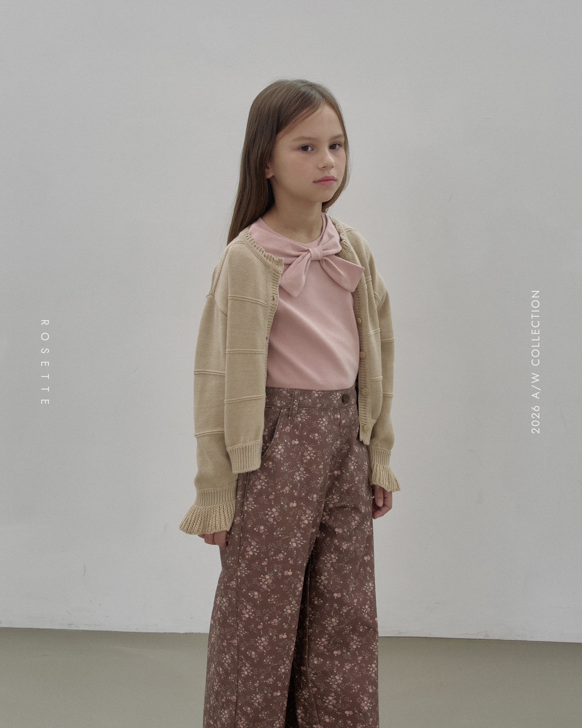 ［ROSETTE］Nana ribbon tee