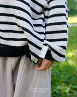 ［anggo］Tiramisu stripe mtm