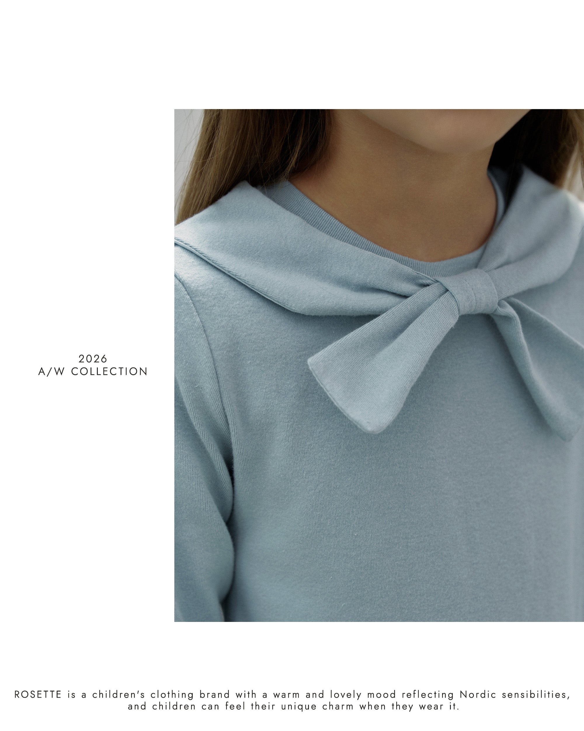 ［ROSETTE］Nana ribbon tee