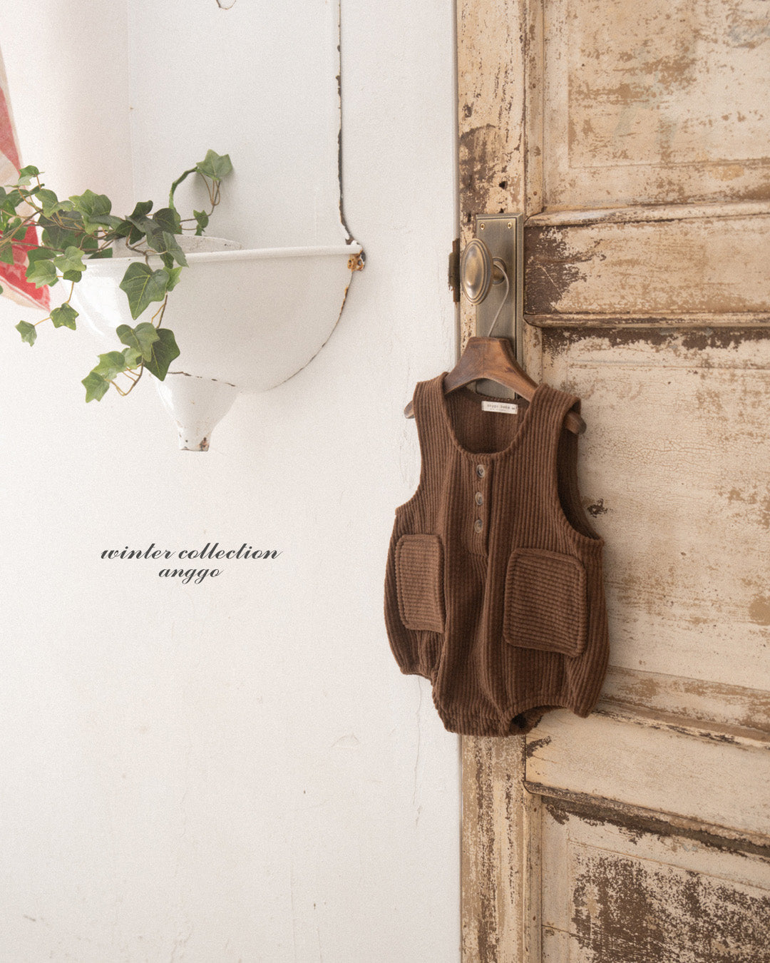 ［anggo］Pockey overall rompers