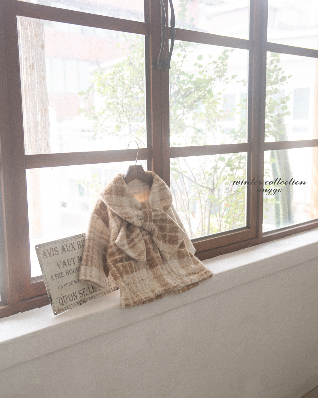 ［anggo］Financier check jacket