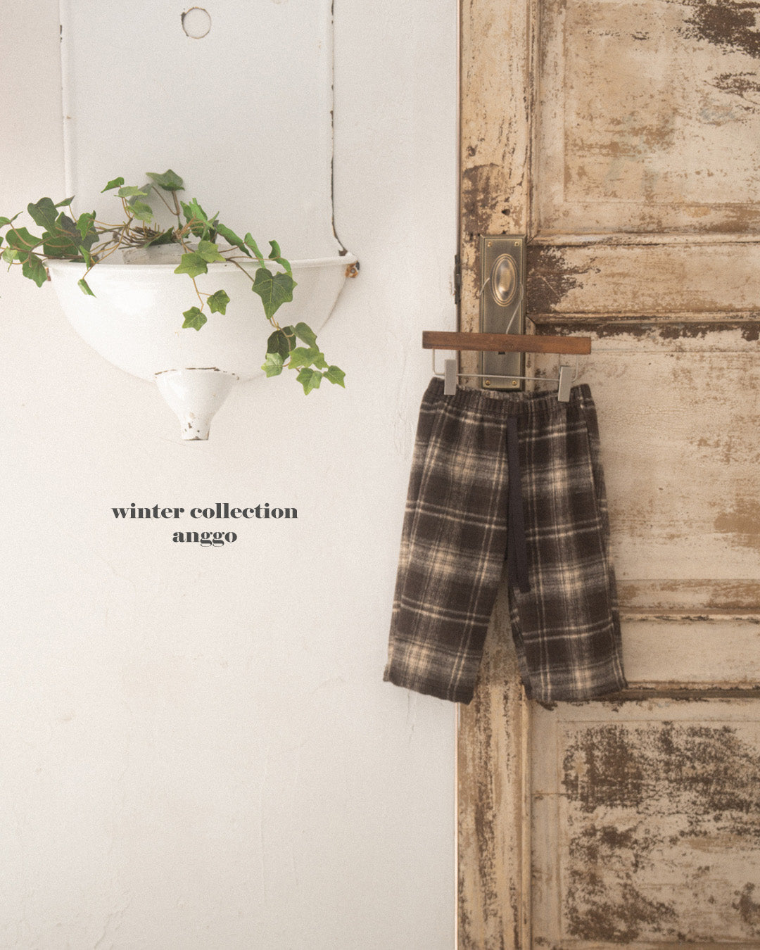 ［anggo］Chex pants