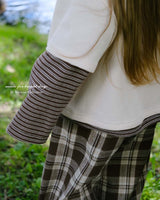 ［anggo］Pretzel layered tee