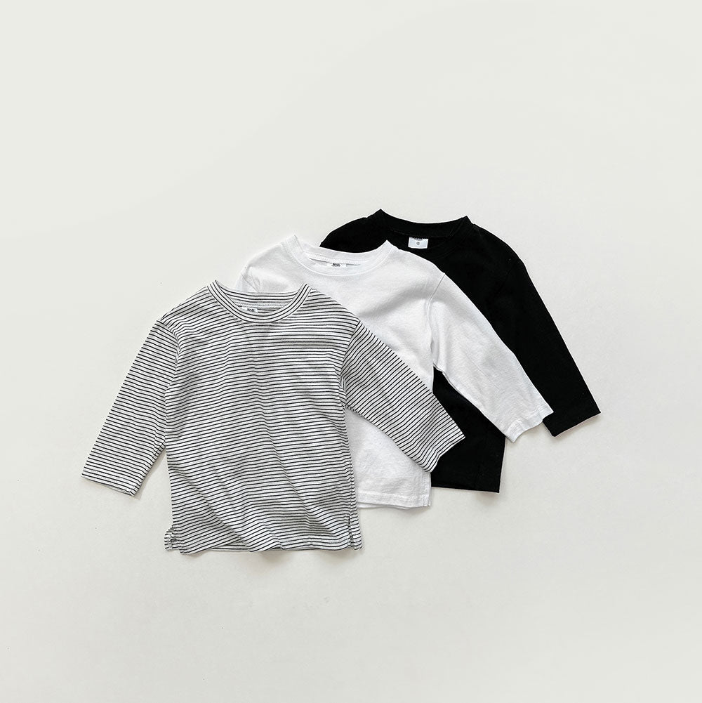 [whitesketchbook] Longsleeve layered tee