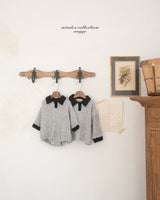 ［anggo］Choco chip collar rompers