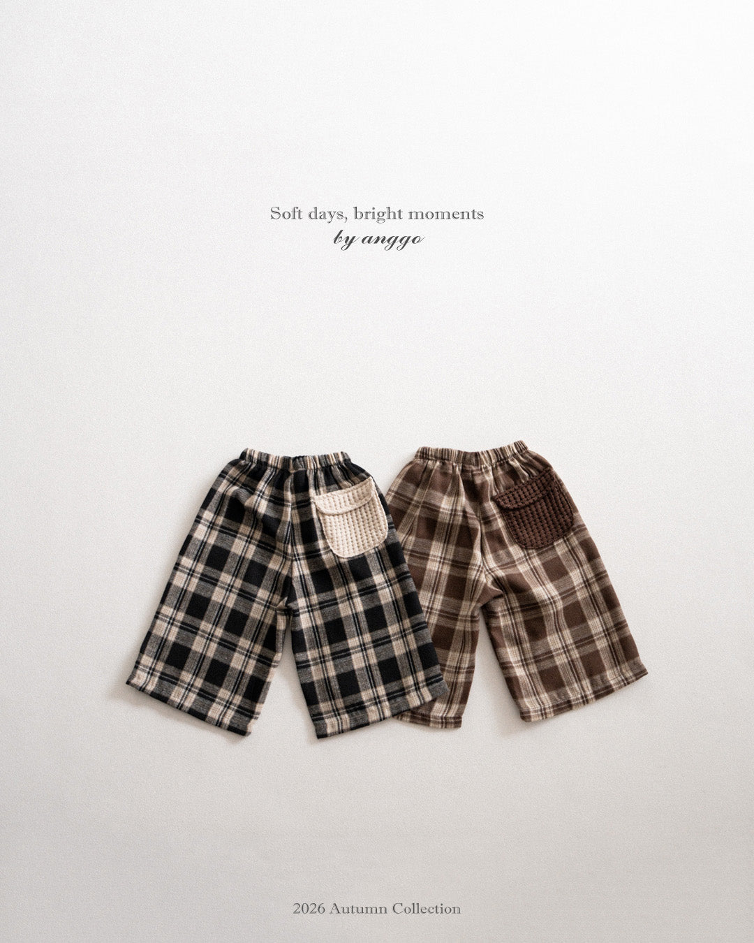 ［anggo］Cookie check pants