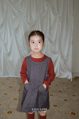 ［Lala land］Heart pocket pants
