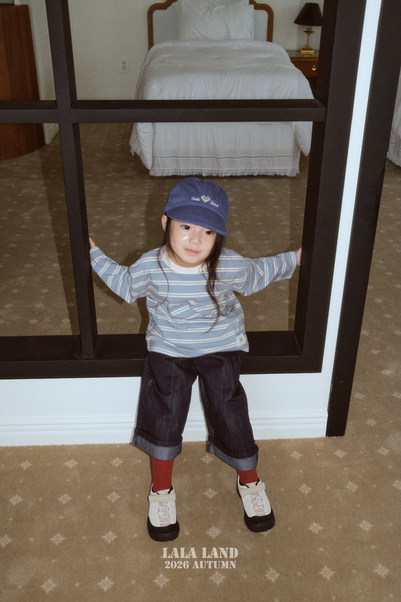 ［Lala land］Saint stripe tee (kids)