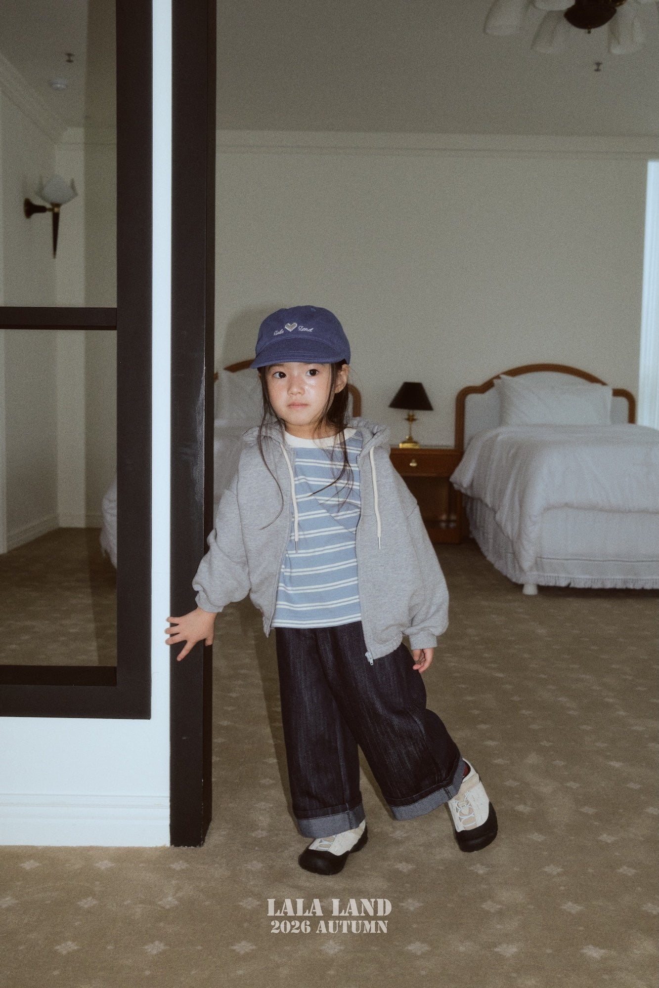 ［Lala land］Saint stripe tee (kids)