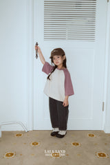 ［Lala land］Wide curveed pants