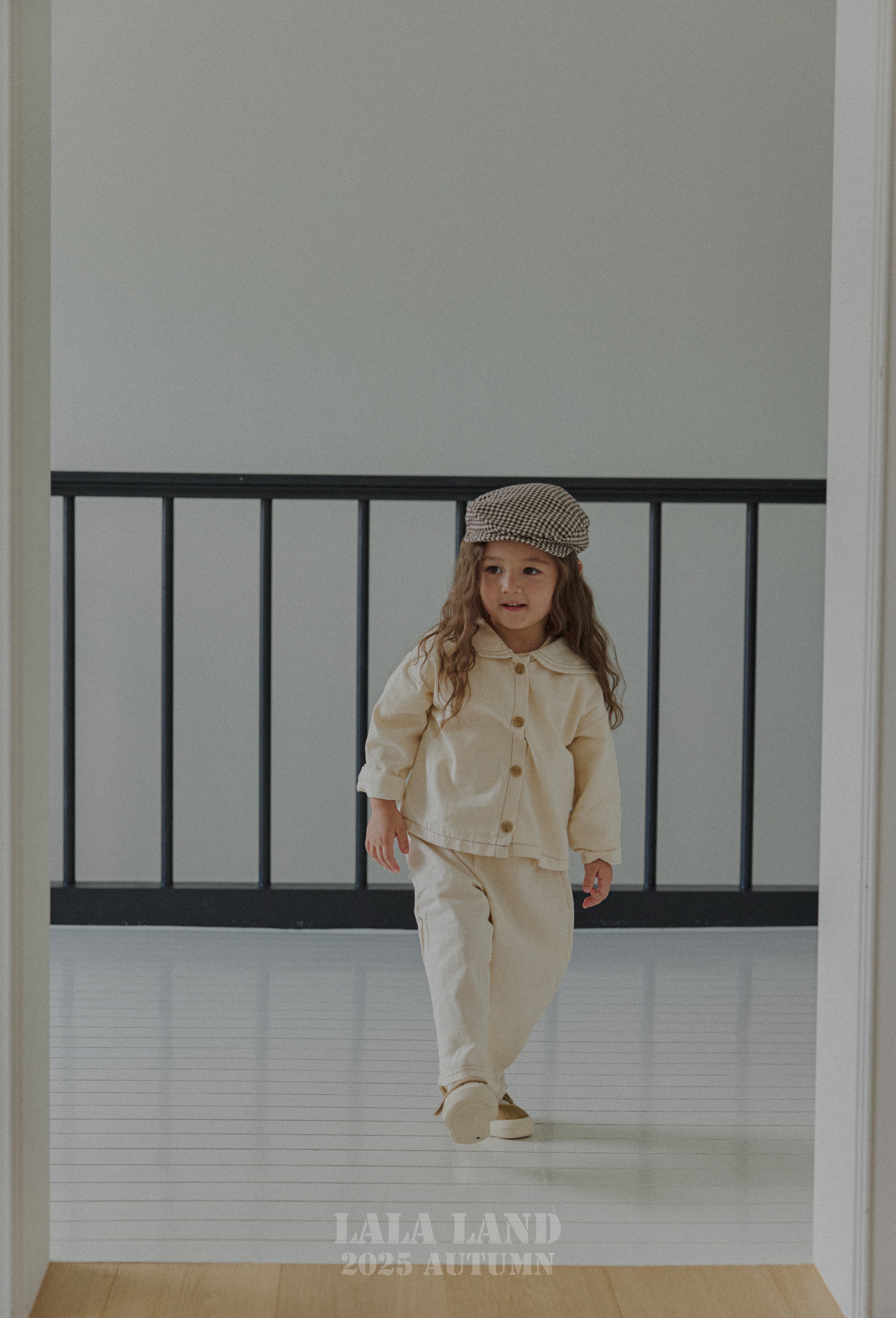 ［Lala land］New slub denim pants (kids)