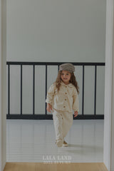 ［Lala land］New slub denim pants (kids)