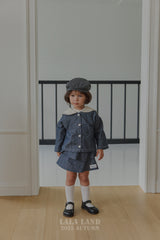 ［Lala land］Double flare skirt (kids)