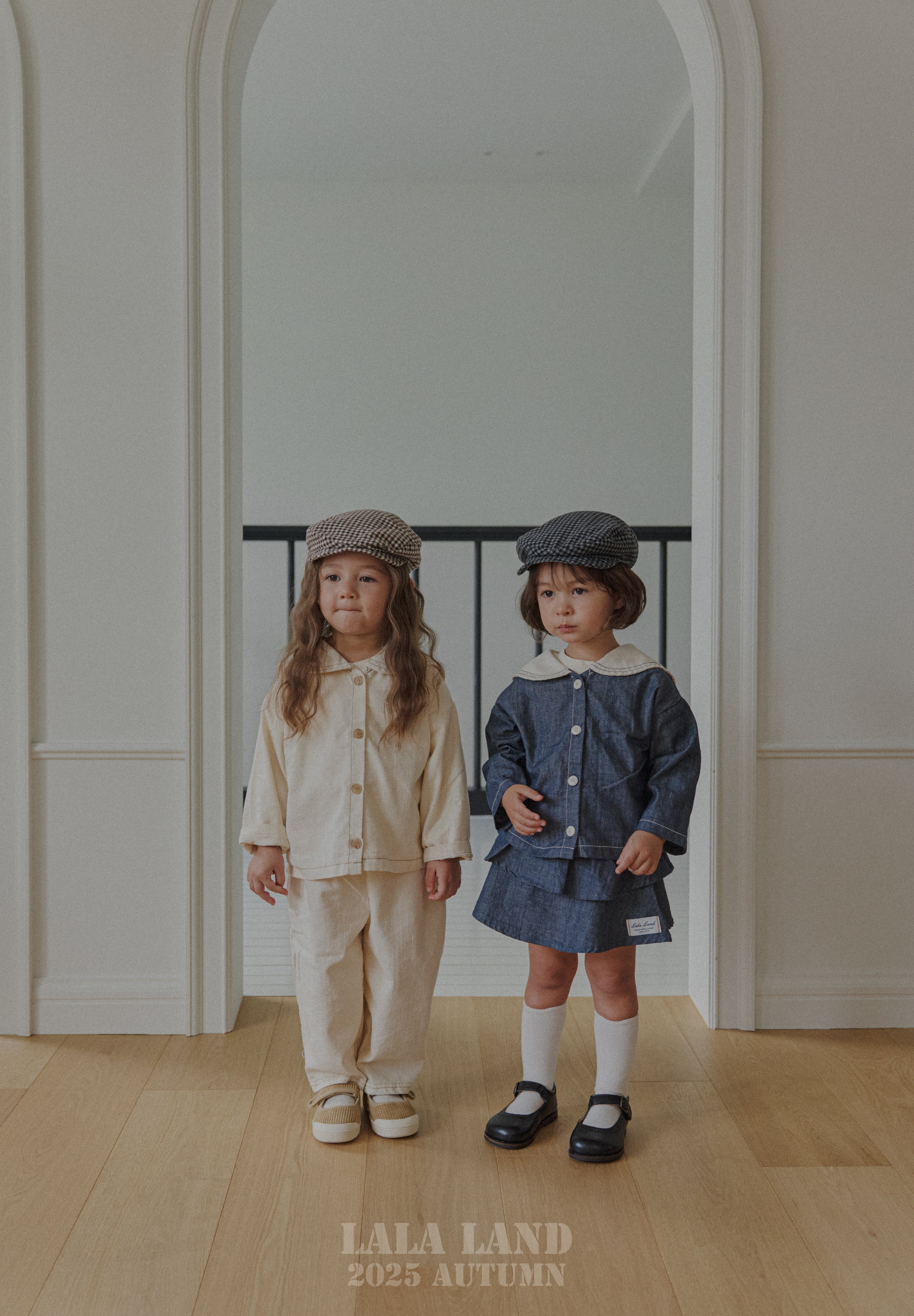 ［Lala land］New slub denim pants (kids)