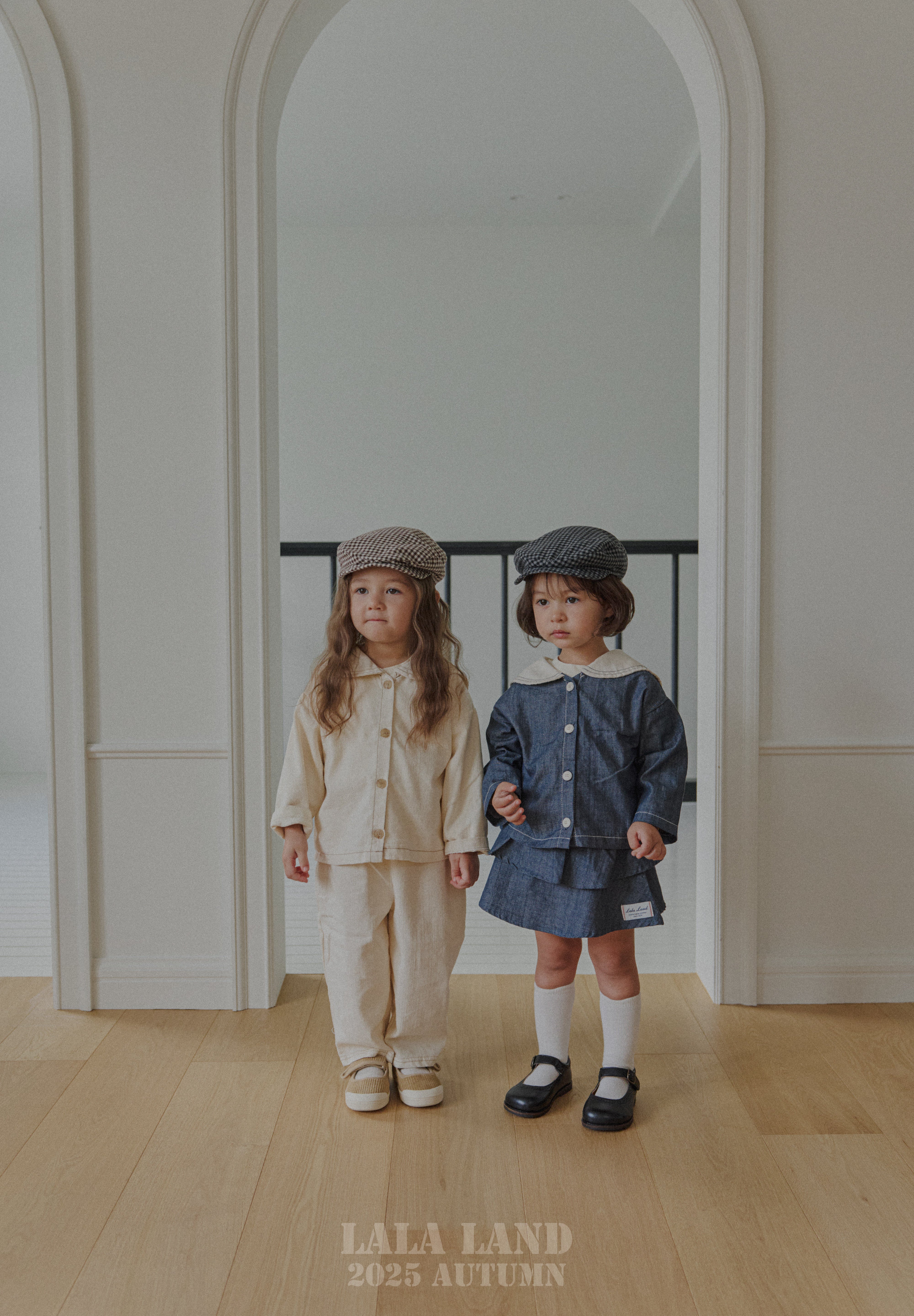 ［Lala land］Double flare skirt (kids)