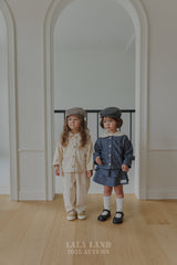 ［Lala land］Double flare skirt (kids)