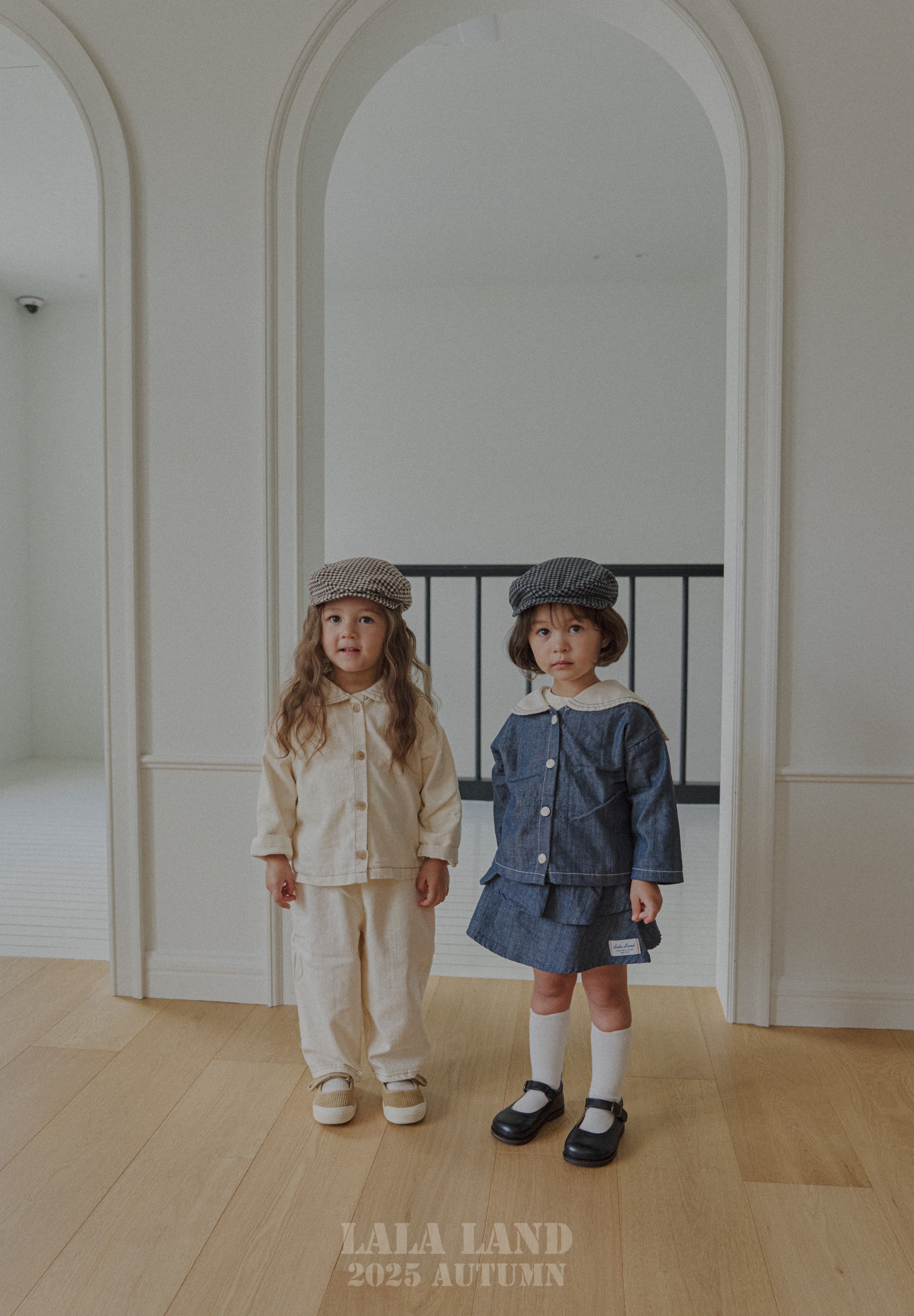 ［Lala land］Double flare skirt (kids)