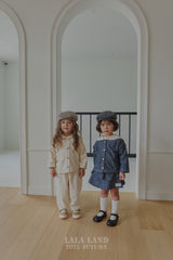 ［Lala land］Double flare skirt (kids)