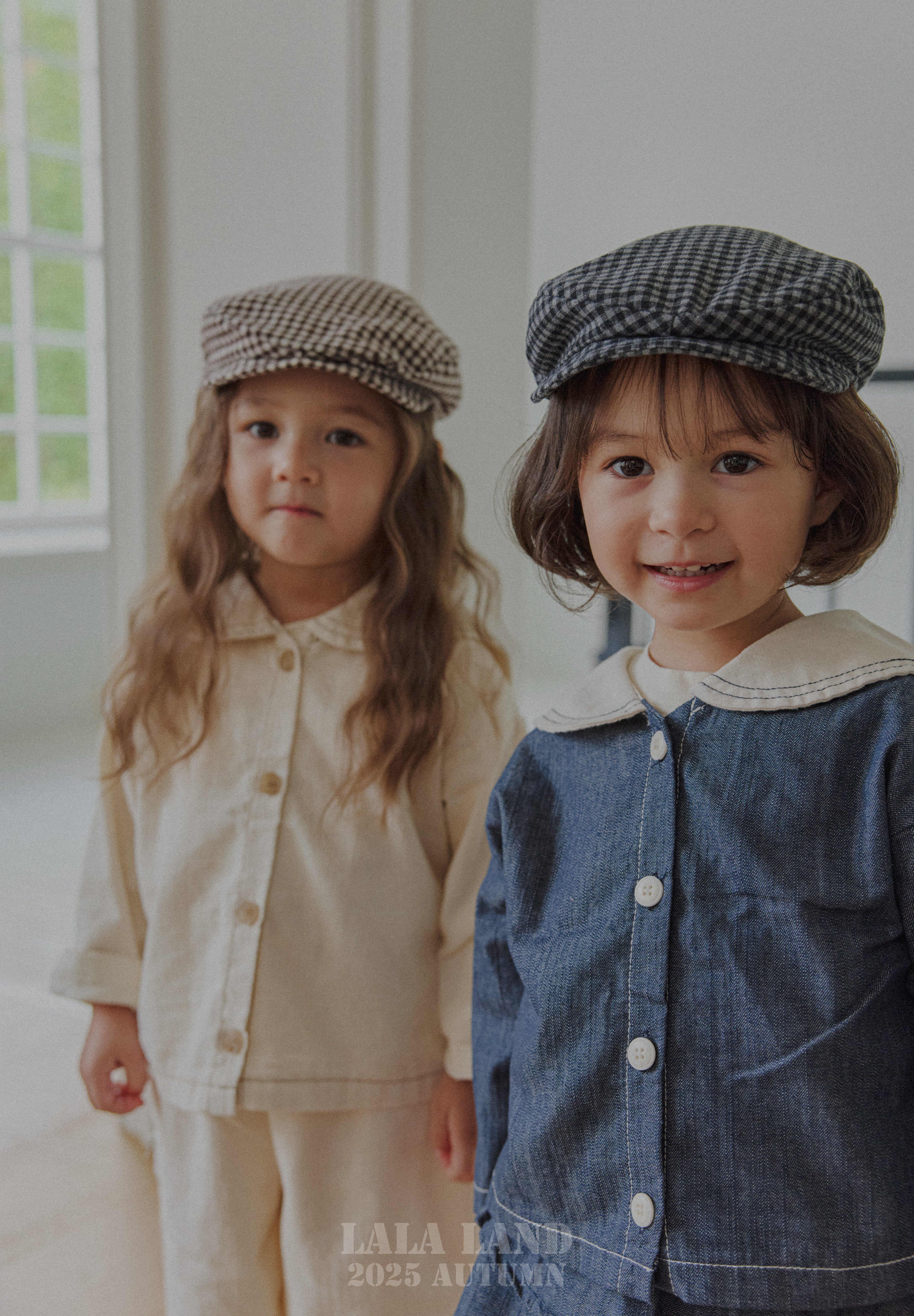 ［Lala land］New slub denim pants (kids)