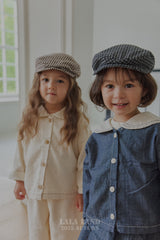 ［Lala land］New slub denim pants (kids)