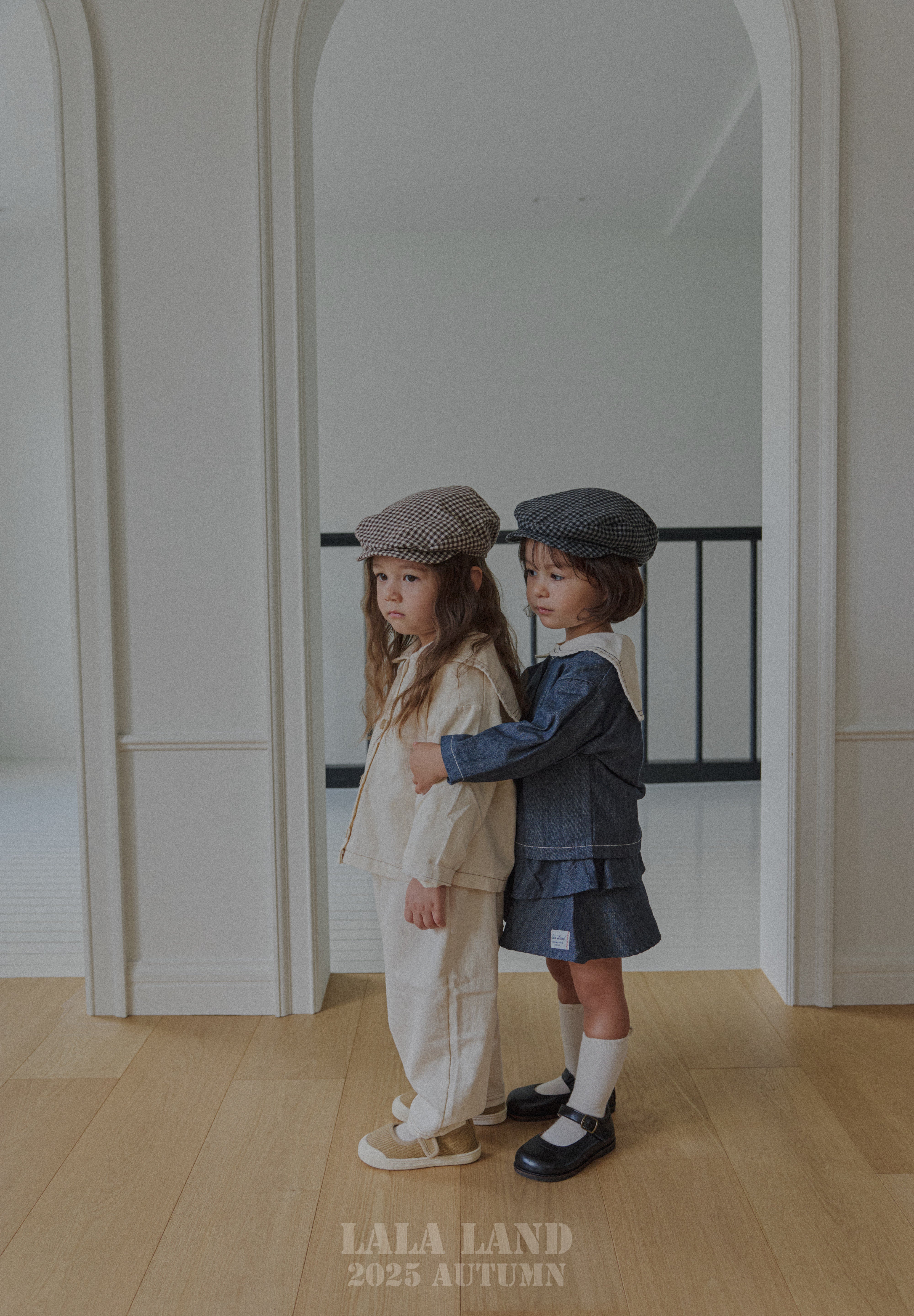 ［Lala land］New slub denim pants (kids)