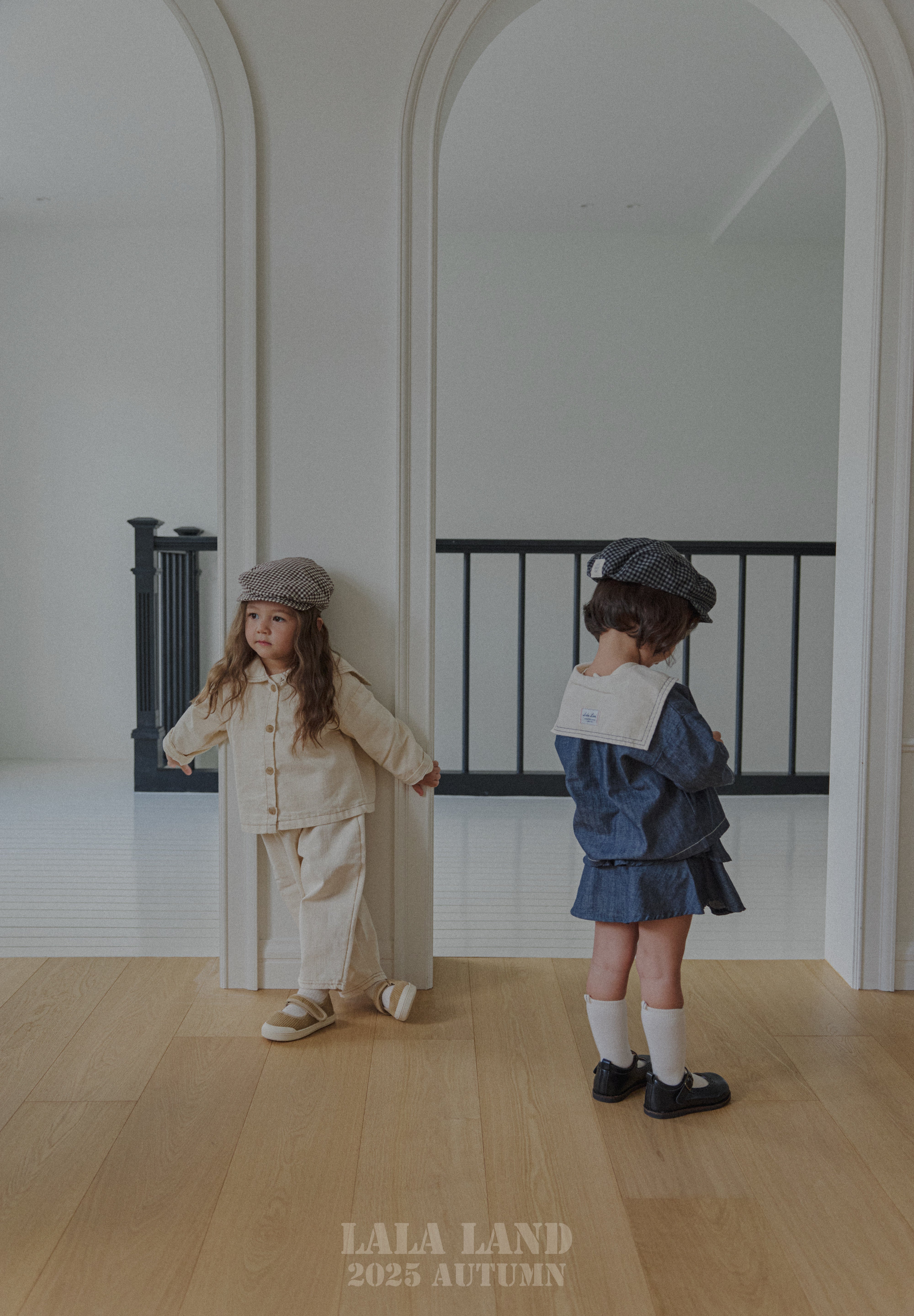 ［Lala land］New slub denim pants (kids)