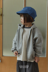 ［Lala land］Beans hood zip up