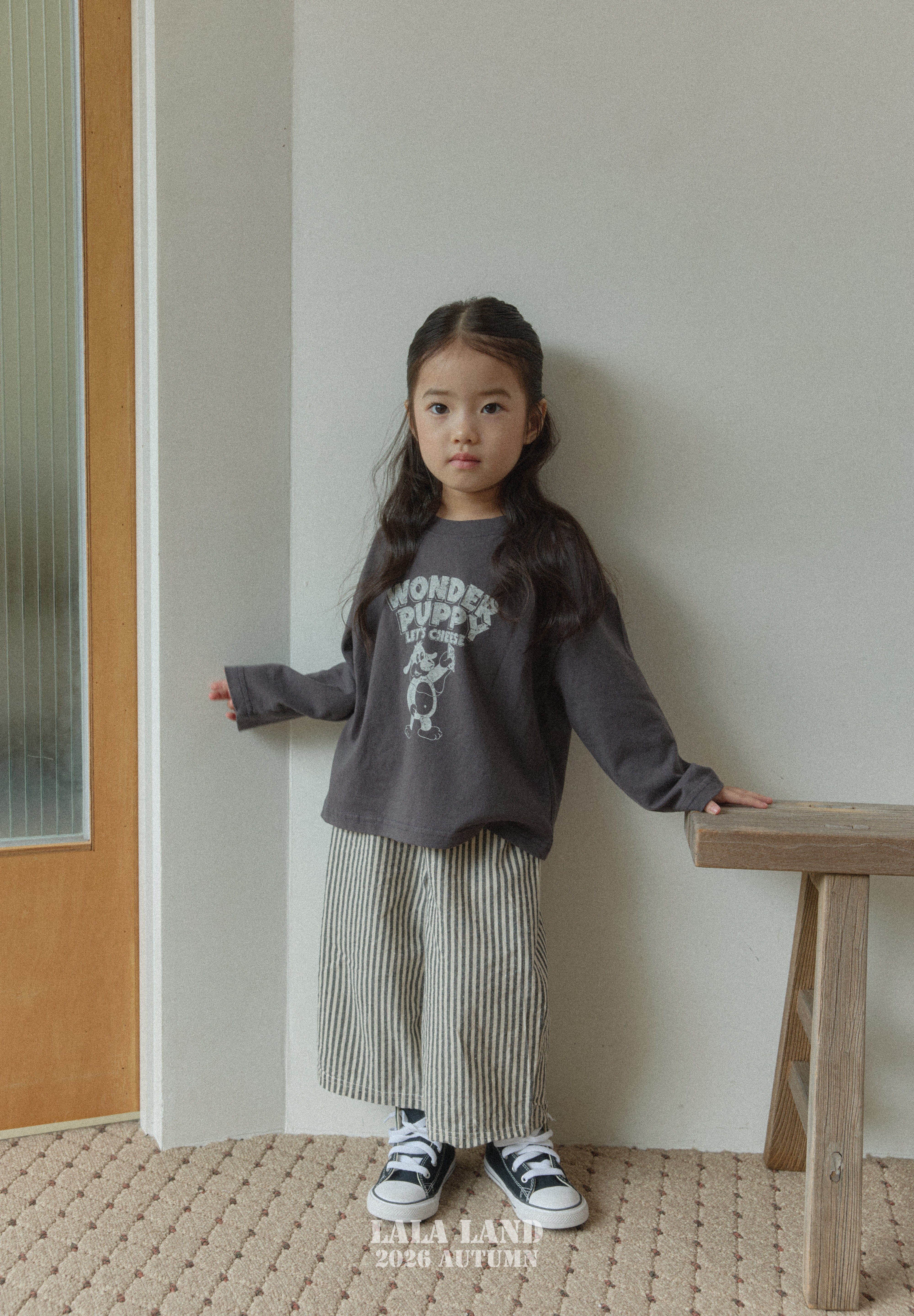 ［Lala land］Coco stripe pants