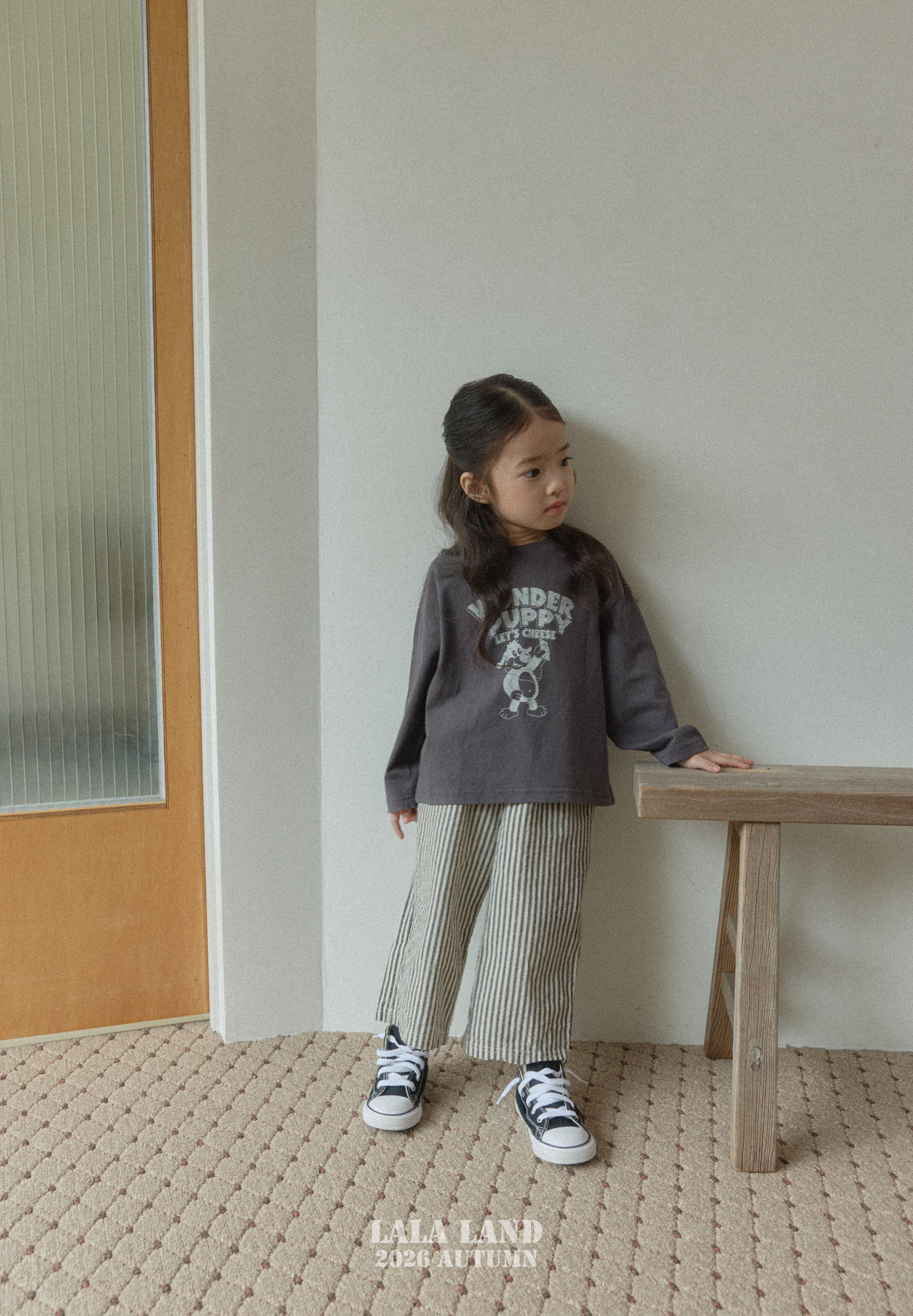 ［Lala land］Coco stripe pants