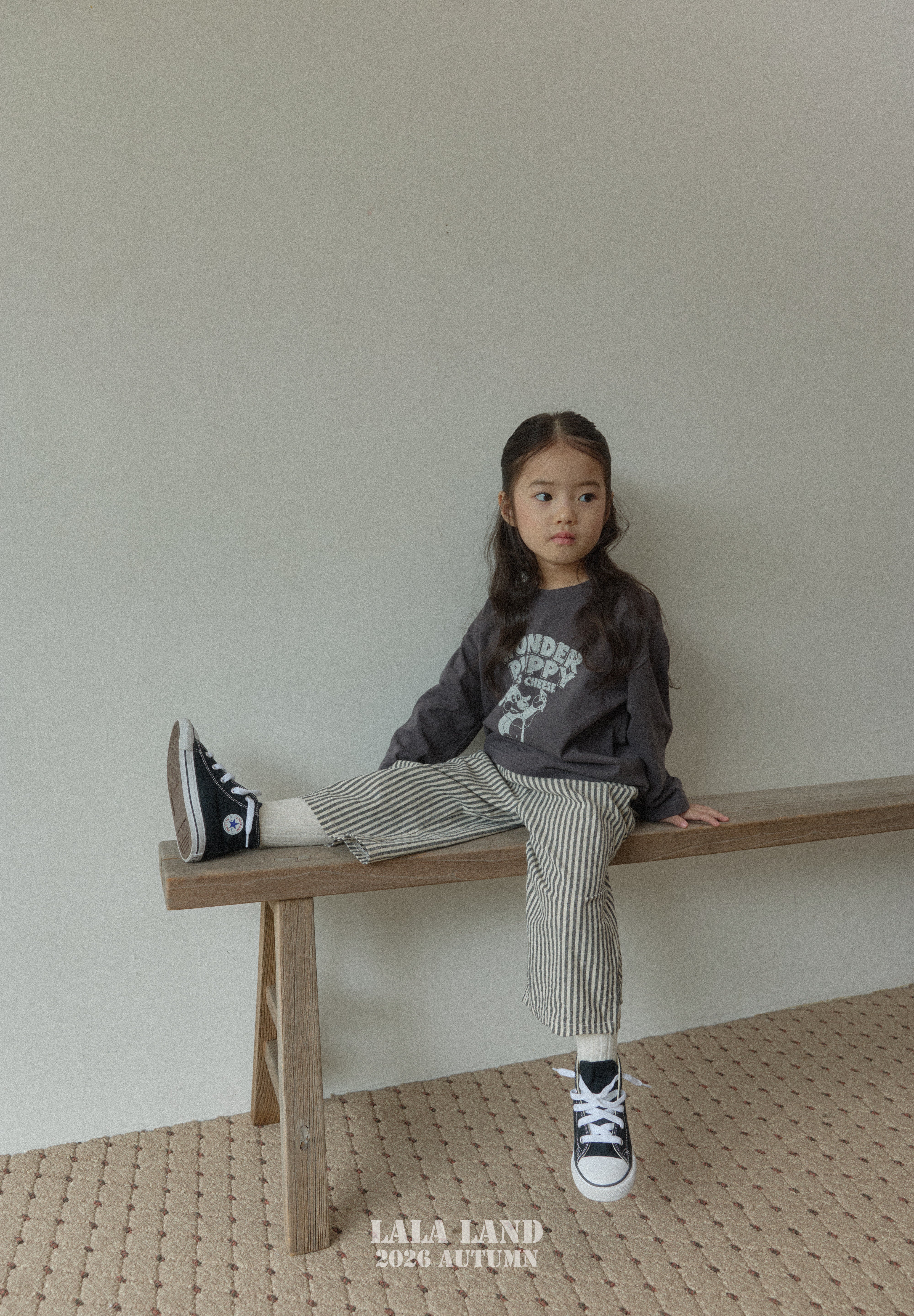 ［Lala land］Coco stripe pants