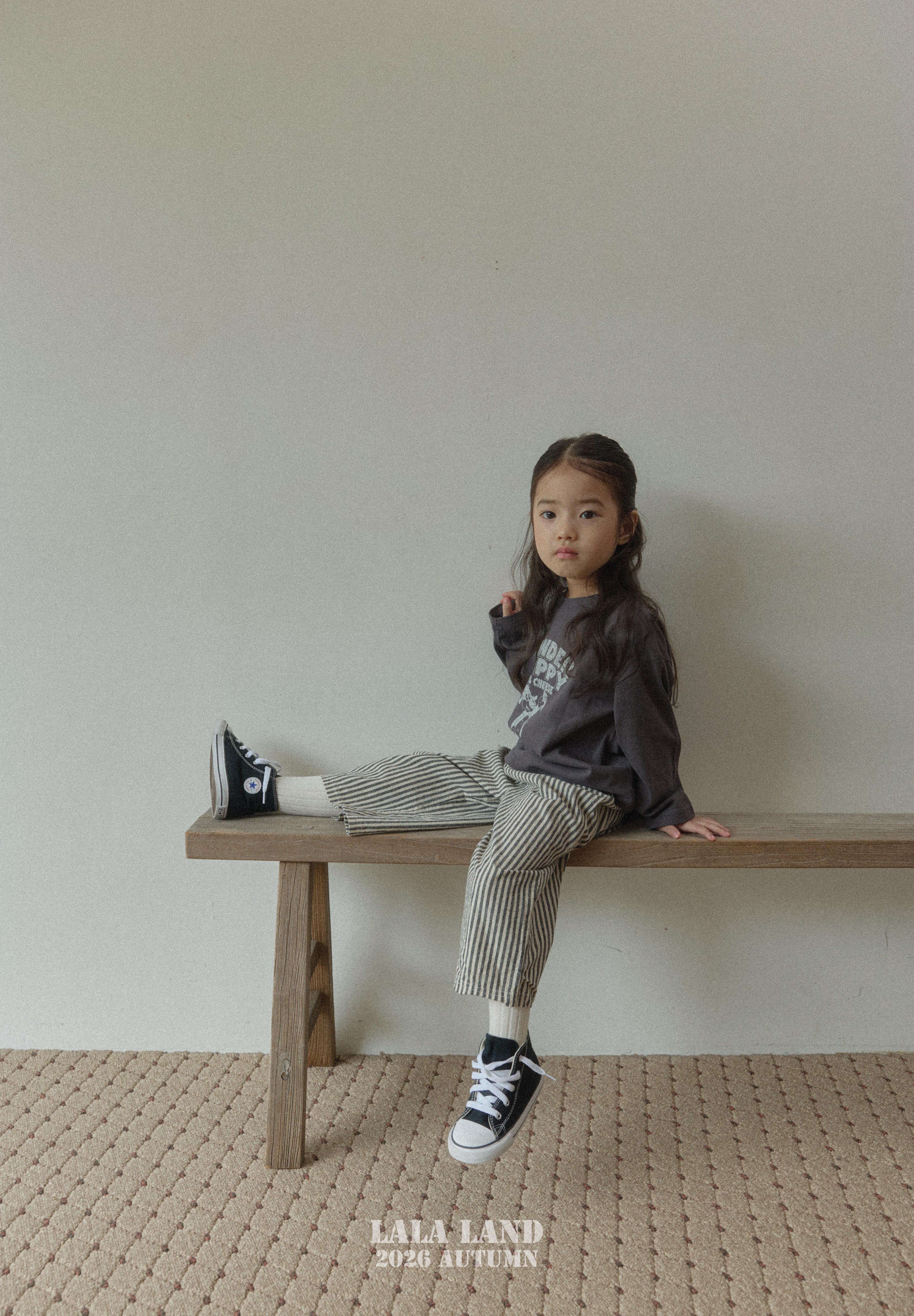 ［Lala land］Coco stripe pants