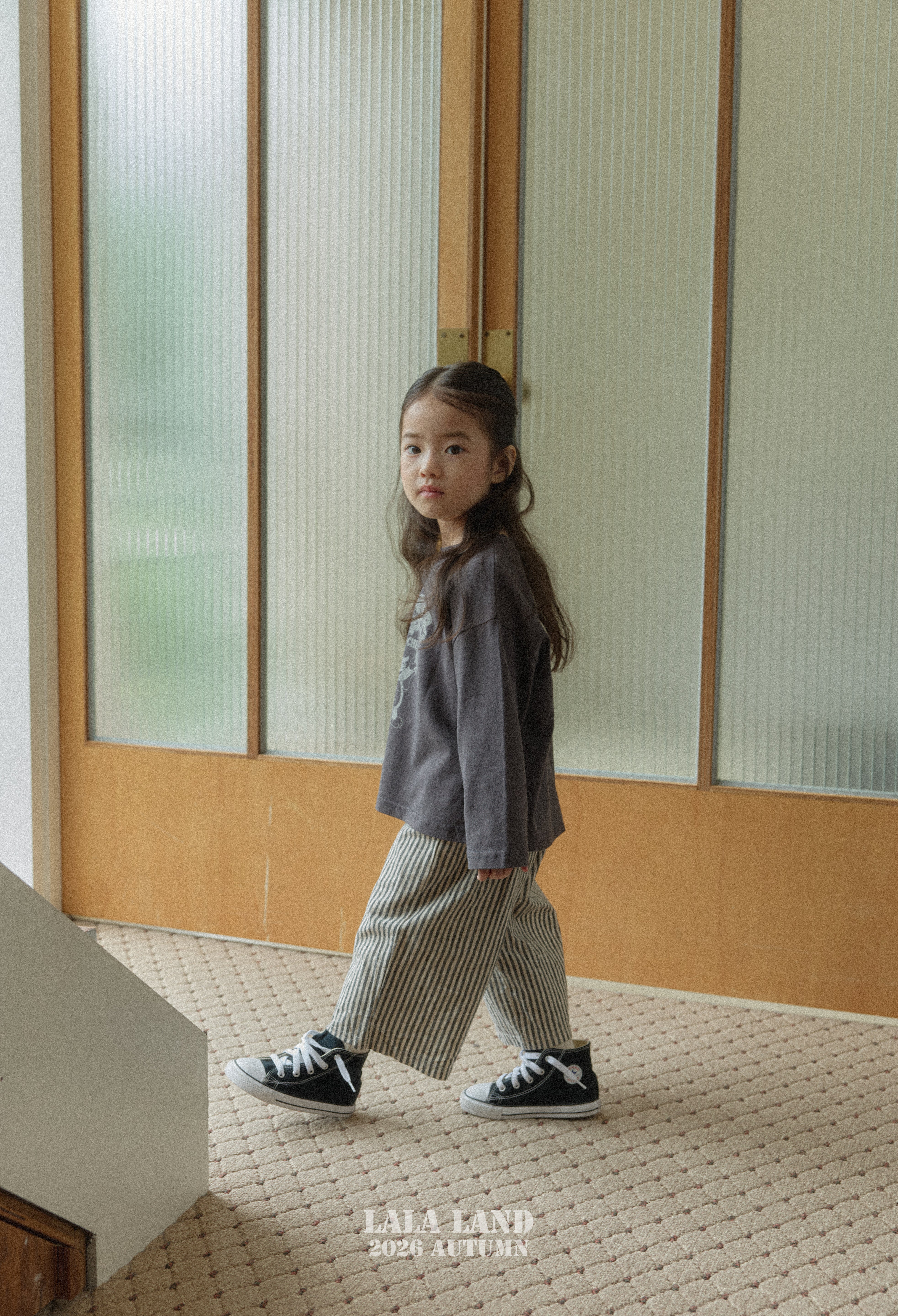 ［Lala land］Coco stripe pants