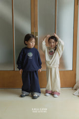 ［Lala land］Check roll up pants