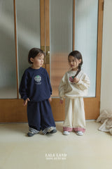 ［Lala land］Check roll up pants