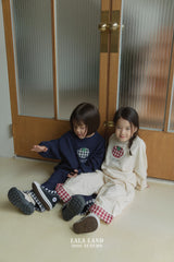 ［Lala land］Check roll up pants