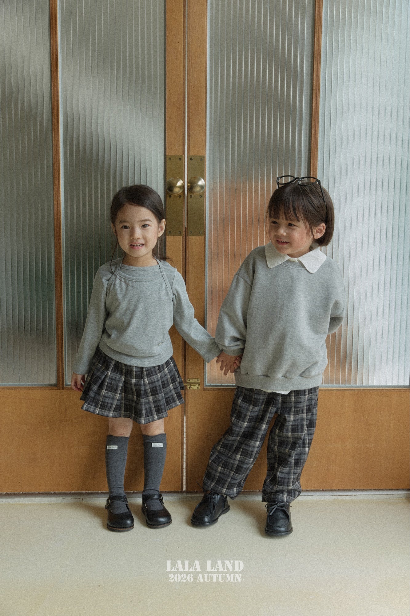 ［Lala land］Flour collar shirt