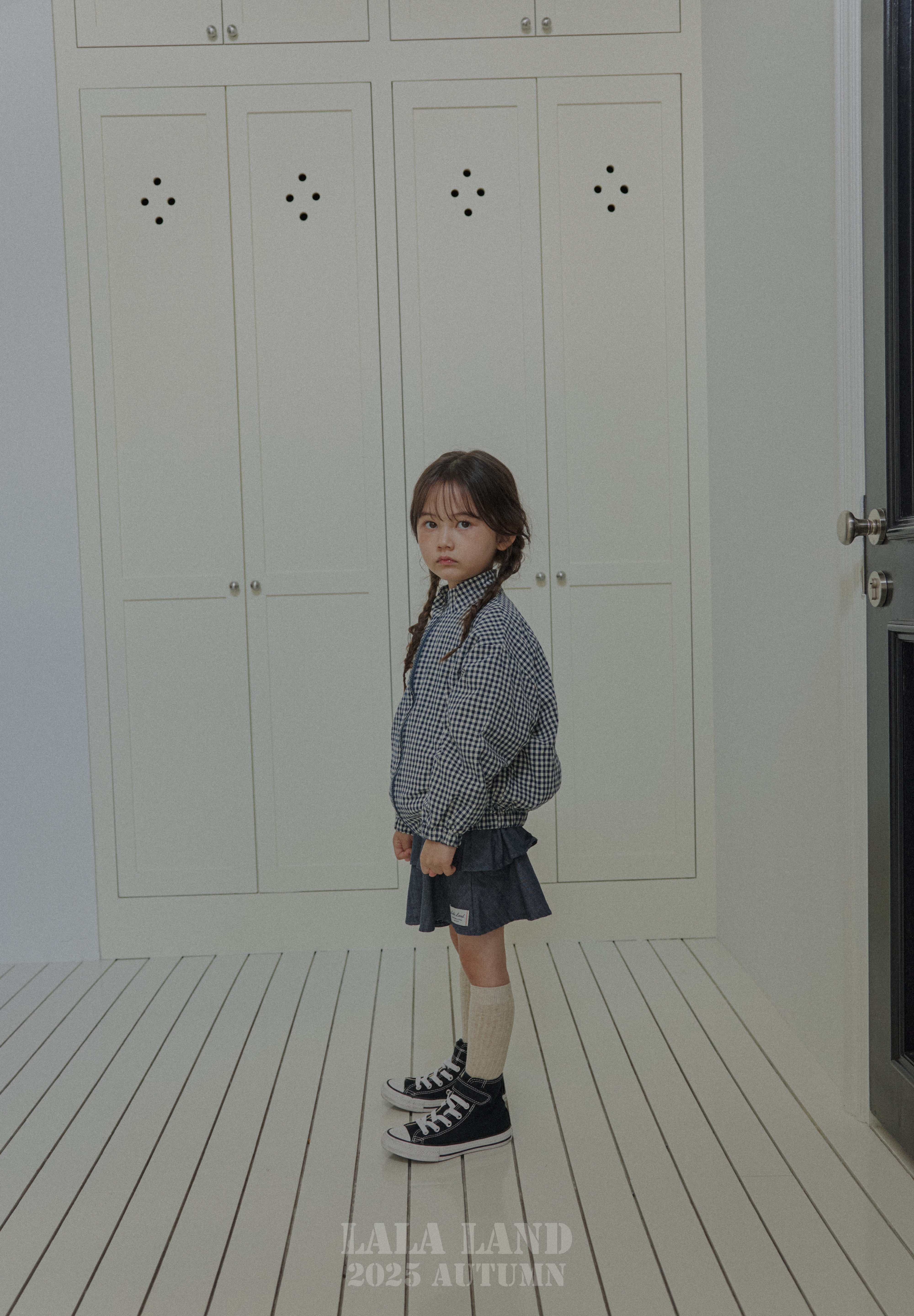 ［Lala land］Double flare skirt (kids)