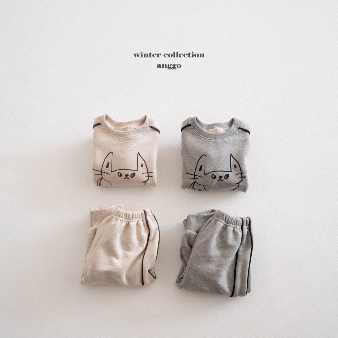 ［anggo］Line pants