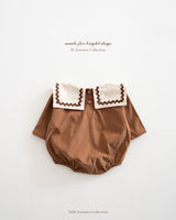 ［anggo］Nutella collar rompers